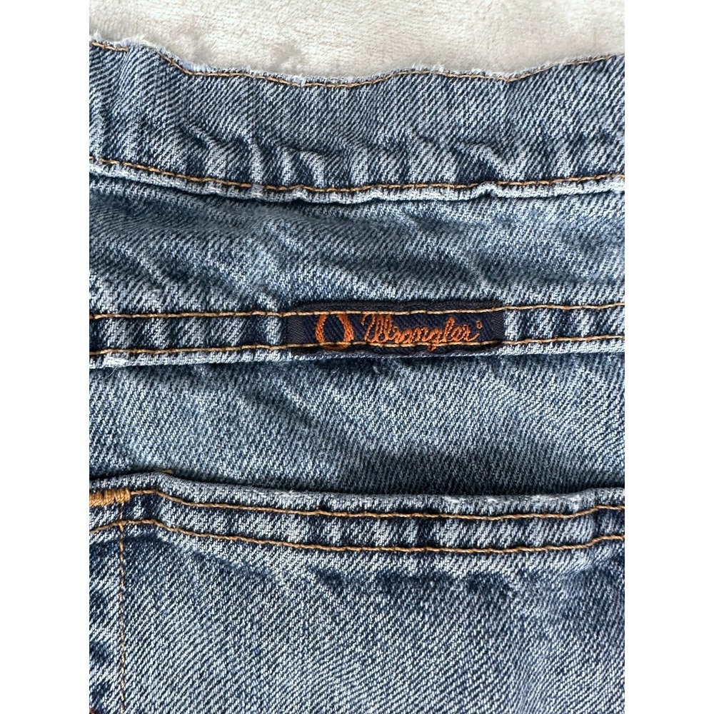 Wrangler Cash Cowgirl Cut Jeans Women's 9/10 x 36 100% Cotton - Picture 16 of 16